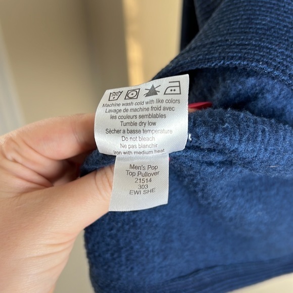 Mountain Khakis Pop‎ Top Pullover Sweater Blue Size M - Picture 6 of 7